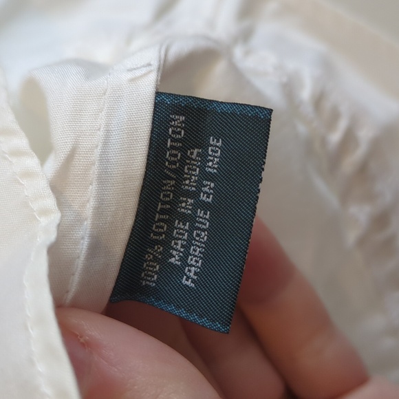 NWT embroidered peasant crop top - Picture 3 of 4